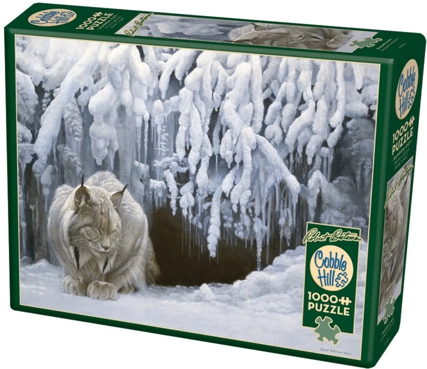 Cobble Hill Lynx Endormi - puzzle de 1000 pièces