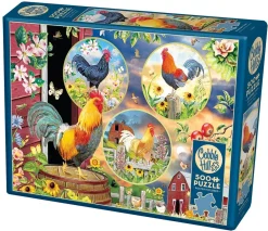 Cobble Hill Magie du Coq - puzzle de 500 pièces XL