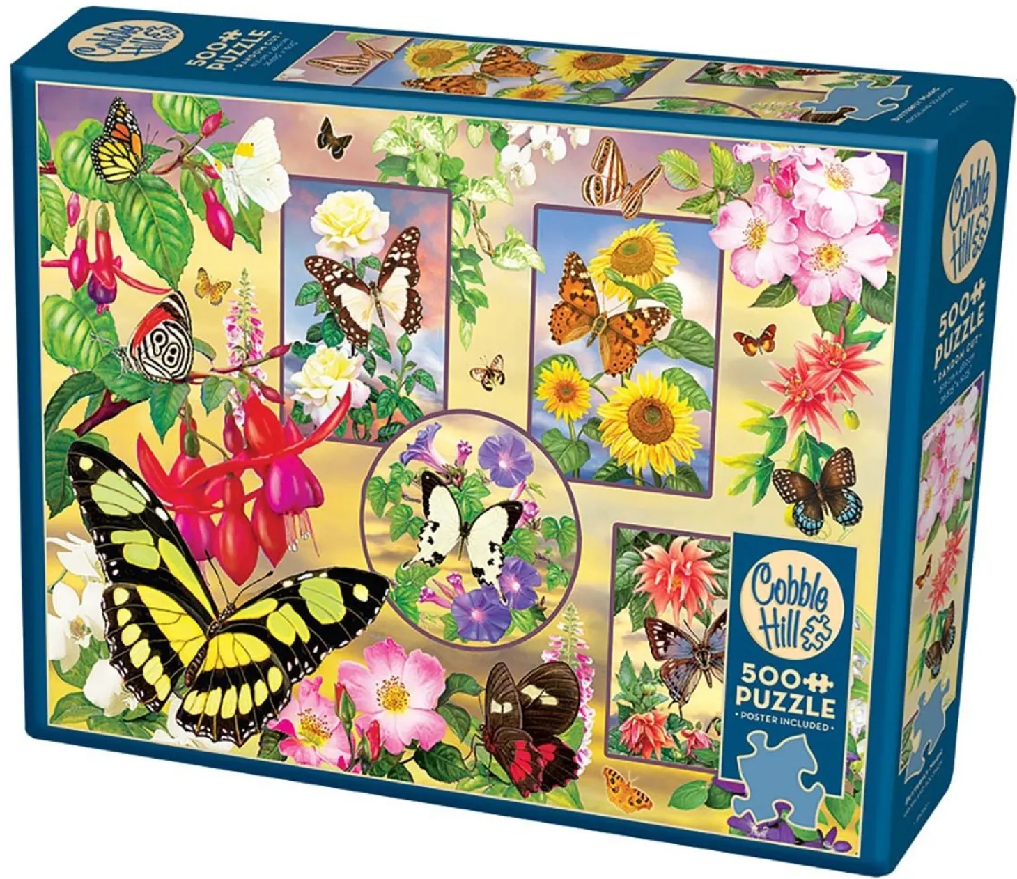 Cobble Hill Magie du Papillon - puzzle de 500 pièces XL