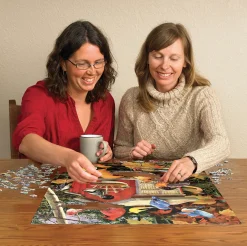 Cobble Hill Maison d'oiseau d'automne - puzzle de 500 pièces XL