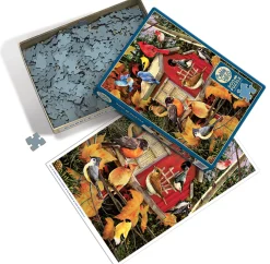 Cobble Hill Maison d'oiseau d'automne - puzzle de 500 pièces XL