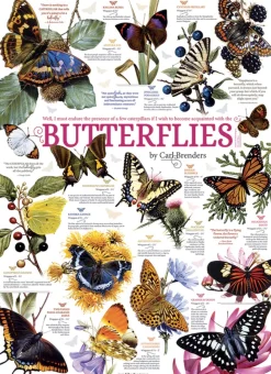 Cobble Hill Papillon Citations - 1000 pièces