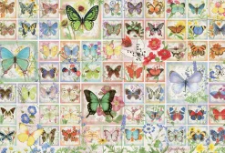 Cobble Hill Papillons et fleurs - puzzle de 2000 pièces