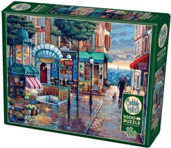 Cobble Hill Promenade sous la Pluie - puzzle de 1000 pièces