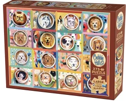 Cobble Hill Puppy Lattes - puzzle de 275 pièces XXL