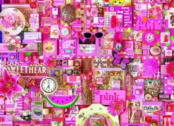 Cobble Hill Roze - puzzle de 1000 pièces