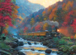 Cobble Hill Smoky Train - puzzle de 1000 pièces