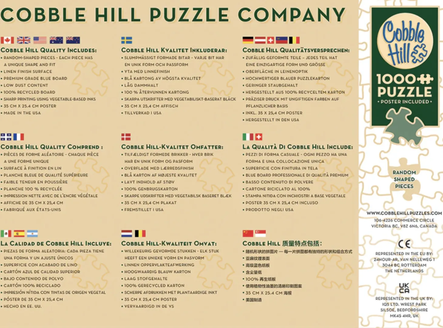 Cobble Hill Trading Post - puzzle de 1000 pièces
