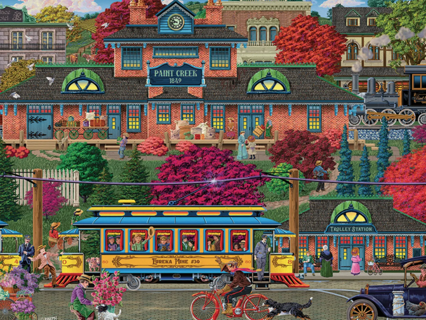 Cobble Hill Trolley Station - puzzle de 275 pièces XXL