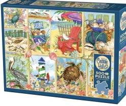 Cobble Hill Une journée à la plage - puzzle de 500 pièces XL