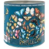 Curiosi Papillon - Puzzle Double-face Ronde en Bois - 424 pièces