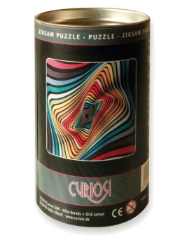 Curiosi Puzzle Double Jelly - Puzzle Recto-Verso en Bois - 123 pièces