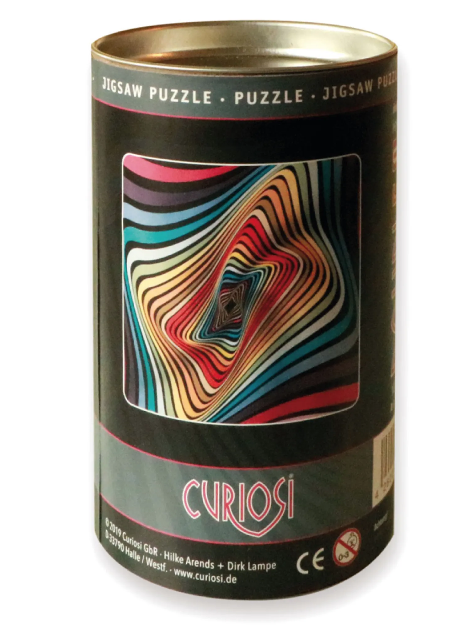 Curiosi Puzzle Double Jelly - Puzzle Recto-Verso en Bois - 123 pièces