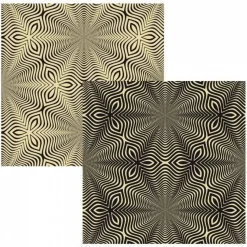 Curiosi Puzzle Double Q-Flower - Puzzle Recto-Verso en Bois - 123 pièces