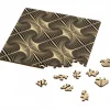 Curiosi Puzzle Double Q-Glitter - Puzzle Recto-Verso en Bois - 123 pièces