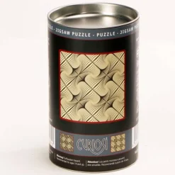 Curiosi Puzzle Double Q-Glitter - Puzzle Recto-Verso en Bois - 123 pièces