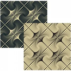 Curiosi Puzzle Double Q-Glitter - Puzzle Recto-Verso en Bois - 123 pièces