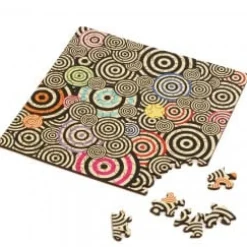 Curiosi Puzzle Double Q-Mad - Puzzle Recto-Verso en Bois - 123 pièces