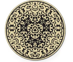 Curiosi Puzzle Double Sable - Puzzle Ronde Recto-Verso en Bois - 88 pièces