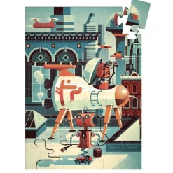 Djeco Bob le Robot - puzzle de 36 pièces