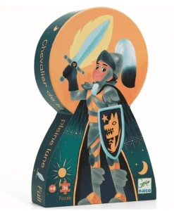 Djeco Chevalier de la Pleine Lune - puzzle de 36 pièces