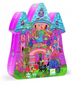 Djeco Château de conte de fées - Puzzle de 54 pièces