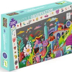 Djeco Crazy Town - Puzzle Observation de 200 pièces