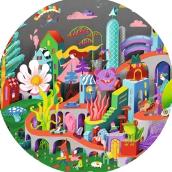 Djeco Crazy Town - Puzzle Observation de 200 pièces