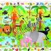 Djeco Des foules dans la jungle - puzzle de 35 pièces