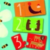 Djeco Duo Puzzle - chiffres - 10 puzzles de 2 pièces