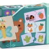 Djeco Duo Puzzle - Couleurs - 12 x 2 pièces