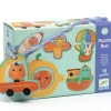 Djeco Duo Puzzle - Véhicules - 10 x 2 pièces