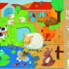 Djeco Feel Puzzle Ferme - 12 pièces