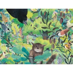 Djeco Hiboux et Oiseaux - puzzle de 1000 pièces - Panorama