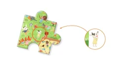 Djeco Jardin des petits amis - puzzle de 35 pièces