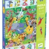 Djeco Jungle - de 1 à 10 - 54 pièces