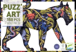 Djeco La panthère noire - puzzle de 150 pièces