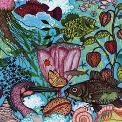 Djeco La terre et la mer - puzzle de 1000 pièces