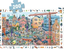 Djeco La ville - Puzzle Observation de 200 pièces