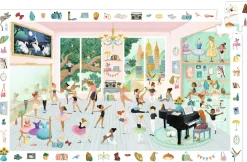 Djeco L'école de danse - puzzle de 100 pièces