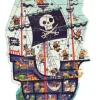 Djeco Le bateau pirate - Puzzle de 36 pièces