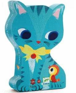 Djeco Le chat et ses amis - 24 pièces