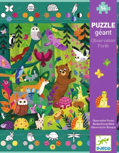 Djeco Le fôrêt - puzzle géant - 54 pièces