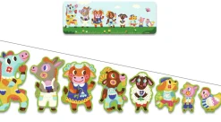 Djeco Petits et grands à la ferme - 8 puzzles de 2 pièces