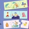Djeco Puzzle trio - Ma vie quotidienne - 24 pièces