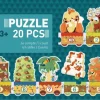 Djeco Train Puzzle - Puzzle de 20 pièces