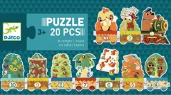 Djeco Train Puzzle - Puzzle de 20 pièces