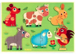 Djeco vache Coucou - 12 pièces