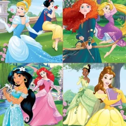 Educa 4 puzzles des Princesses Disney - 12, 16, 20 et 25 pièces
