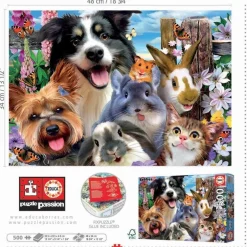 Educa Amis De La Cour - puzzle de 500 pièces